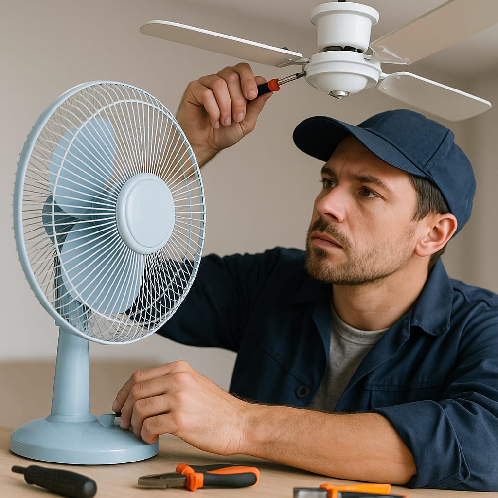 Ceiling Fan & Table Fan